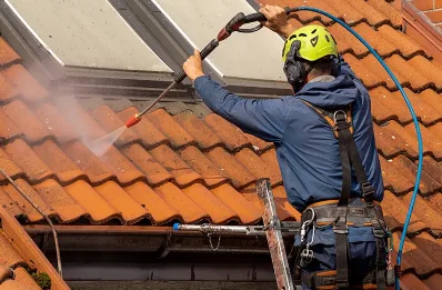 Démoussage et hydrofuge de toiture à Surba